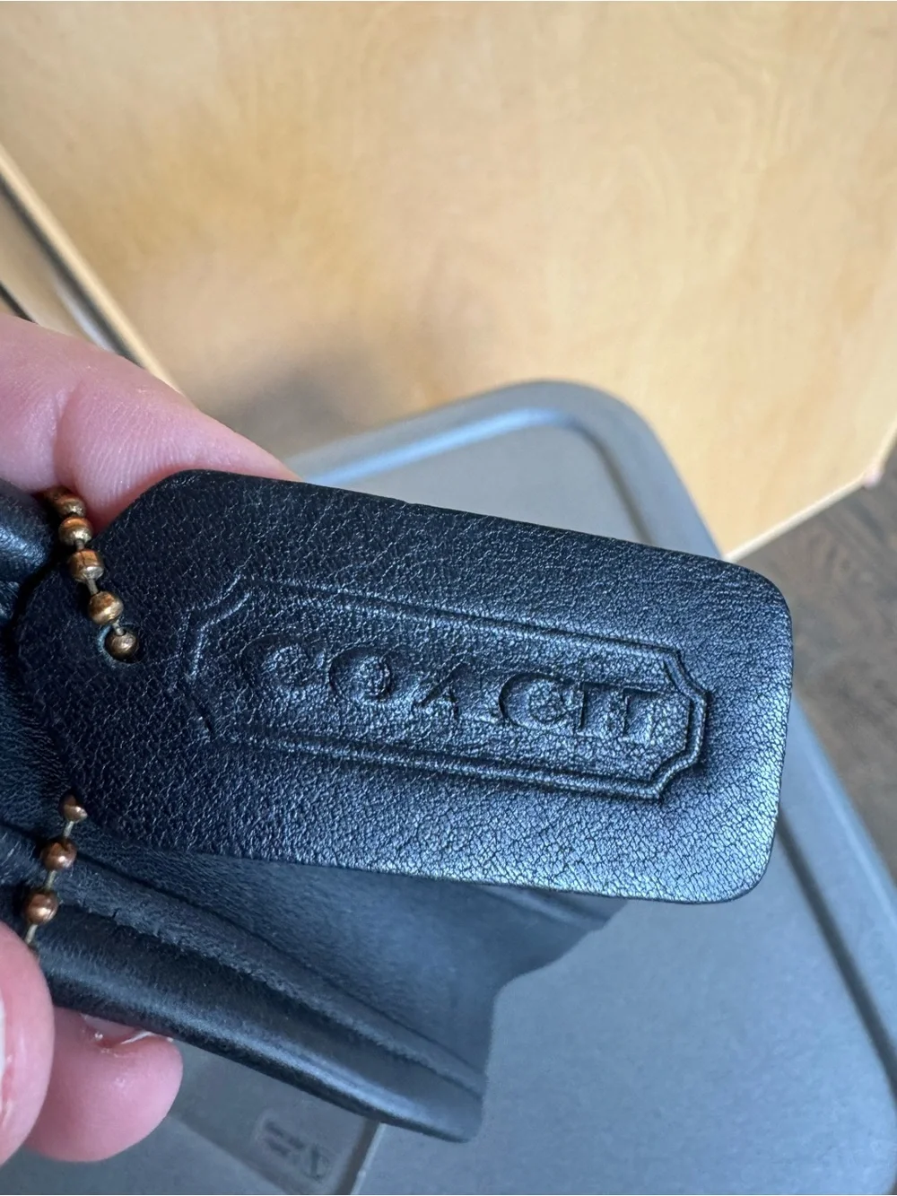 Vintage Coach Mini Ergo 9027 Black